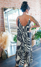 Safari Nights Zebra Print Maxi Dress - Southern Chic Tees & Boutique