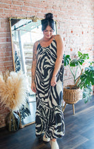 Safari Nights Zebra Print Maxi Dress - Southern Chic Tees & Boutique