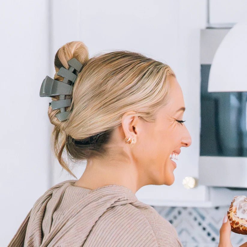 Sage It Ain't So Teleties Classic Hair Clip - Southern Chic Tees & Boutique