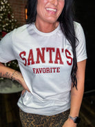 Santa's Favorite Graphic Tee - Southern Chic Tees & Boutique