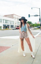 Sheer Tulle Layering Maxi Duster - Southern Chic Tees & Boutique