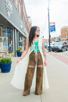 Sheer Tulle Layering Maxi Duster - Southern Chic Tees & Boutique