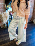 Shoreline Stripe Pants - Southern Chic Tees & Boutique
