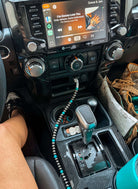 Silver Pearl & Turquoise Phone Charger - Southern Chic Tees & Boutique