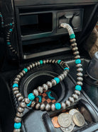 Silver Pearl & Turquoise Phone Charger - Southern Chic Tees & Boutique