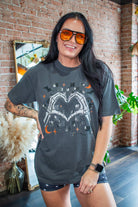 Skellie Heart Hands Graphic Tee - Southern Chic Tees & Boutique