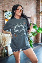 Skellie Heart Hands Graphic Tee - Southern Chic Tees & Boutique