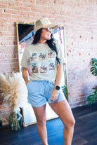 Sky Blue Gingham Drawstring Shorts – Breezy Summer Lounge Wear with Pockets - Southern Chic Tees & Boutique