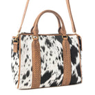 Speckled Range Hairon Leather Concealed Carry Bag | Arctic Storm - Southern Chic Tees & Boutique