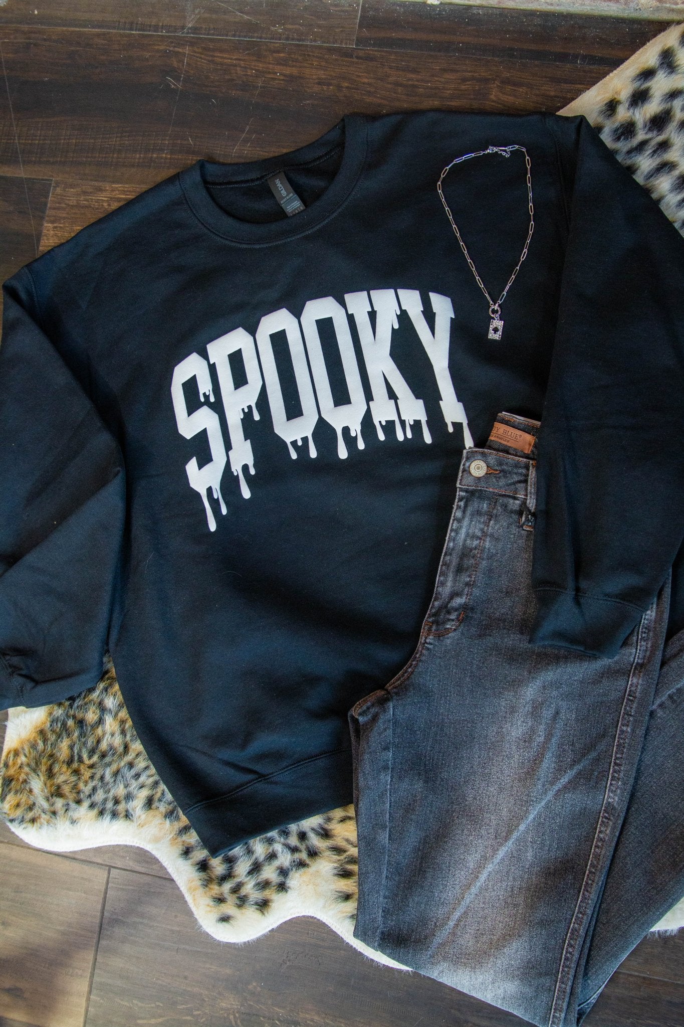 Spooky Puff Sweatshirt - Southern Chic Tees & Boutique