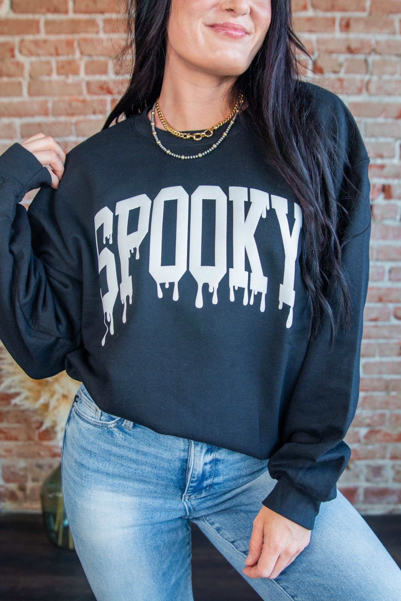 Spooky Puff Sweatshirt - Southern Chic Tees & Boutique