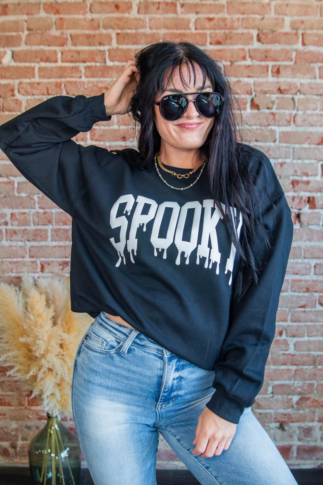 Spooky Puff Sweatshirt - Southern Chic Tees & Boutique