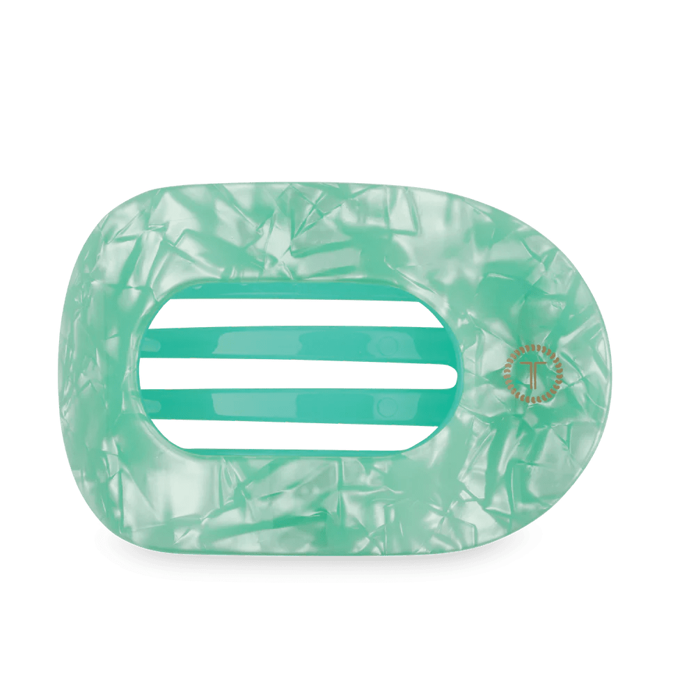 Spring Splash Large Flat Round Hair Clip - Large - Southern Chic Tees & Boutique