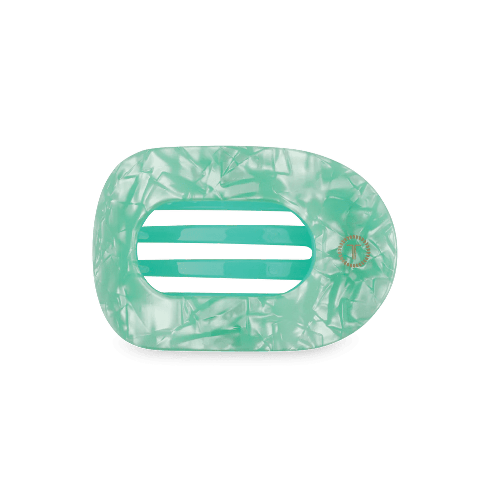 Spring Splash Medium Flat Round Hair Clip - Medium - Southern Chic Tees & Boutique
