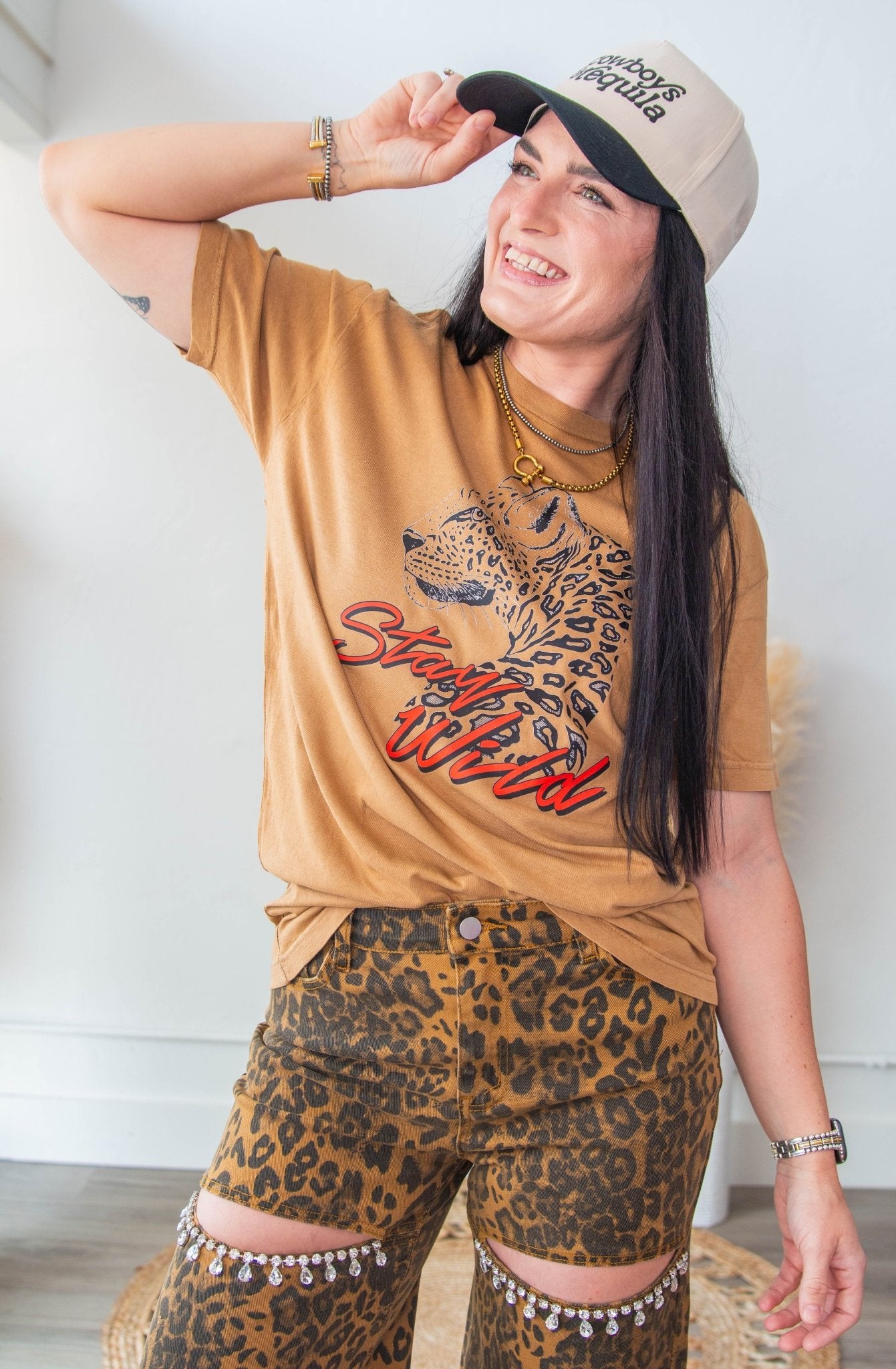 Stay Wild Vintage Graphic Tee - Southern Chic Tees & Boutique