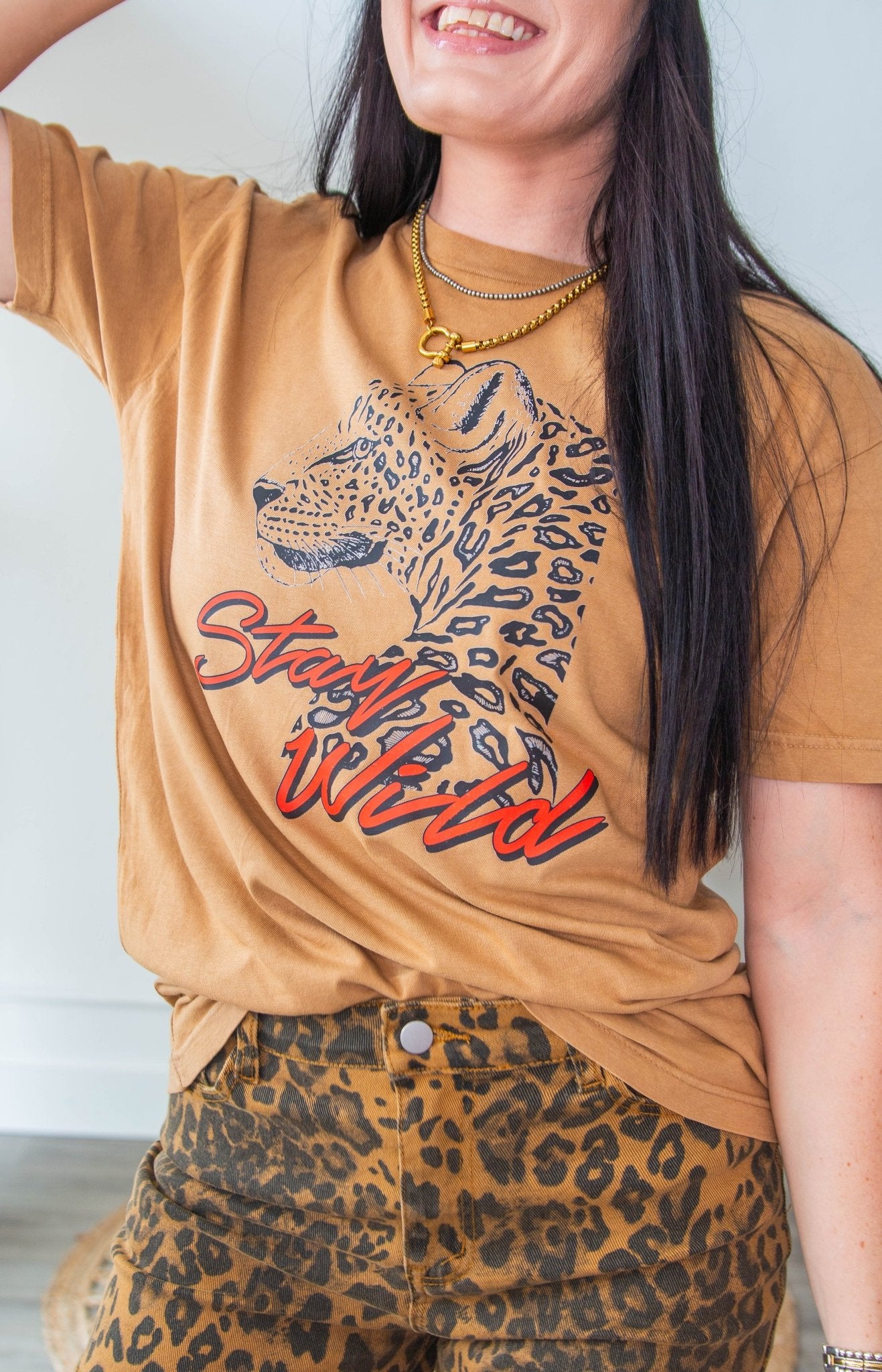 Stay Wild Vintage Graphic Tee - Southern Chic Tees & Boutique