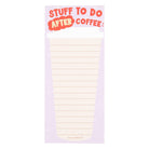 Stuff To Do After Coffee Notepad - Southern Chic Tees & Boutique