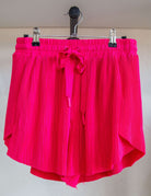 Sunny Days Pleated Athletic Shorts Hot Pink - Southern Chic Tees & Boutique