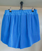 Sunny Days Pleated Athletic Shorts Sky Blue - Southern Chic Tees & Boutique