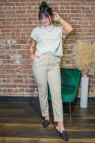 Tan Pixie Pants - Southern Chic Tees & Boutique