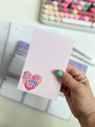 Teaching Is A Work Of Heart Notepad - Southern Chic Tees & Boutique