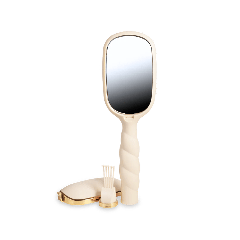 Teleties Boar Bristle Hair Brush - Tan - Full Size - Southern Chic Tees & Boutique