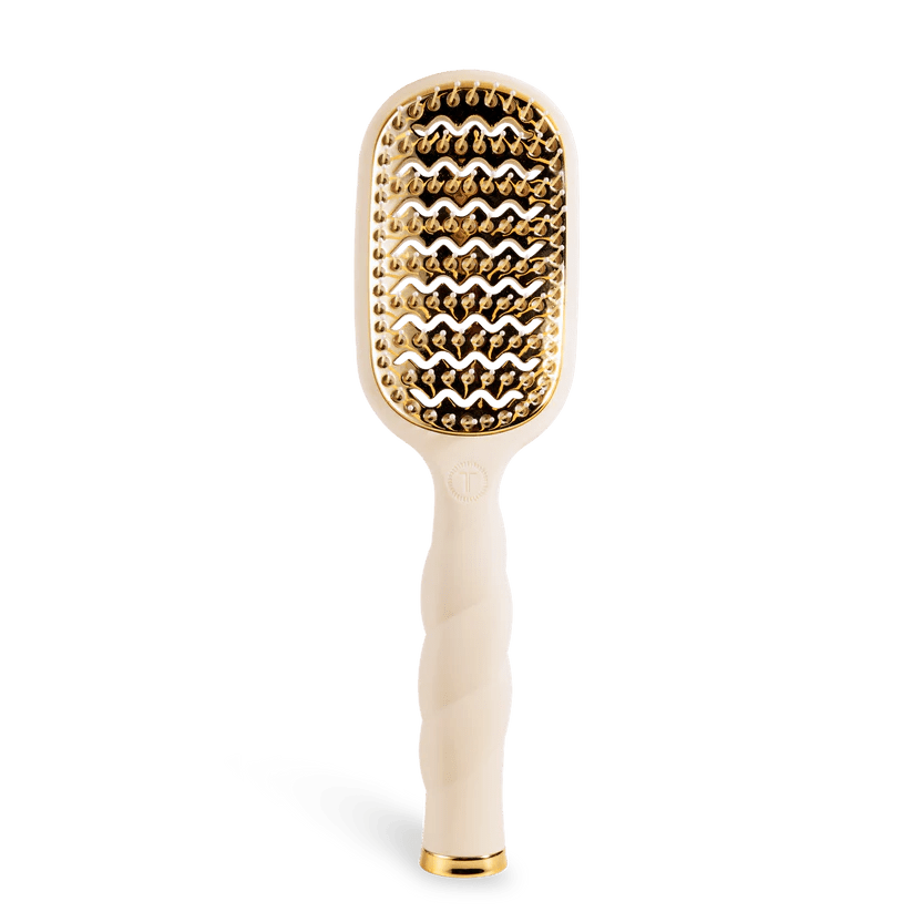 Teleties Vented Hair Brush - Tan - Southern Chic Tees & Boutique