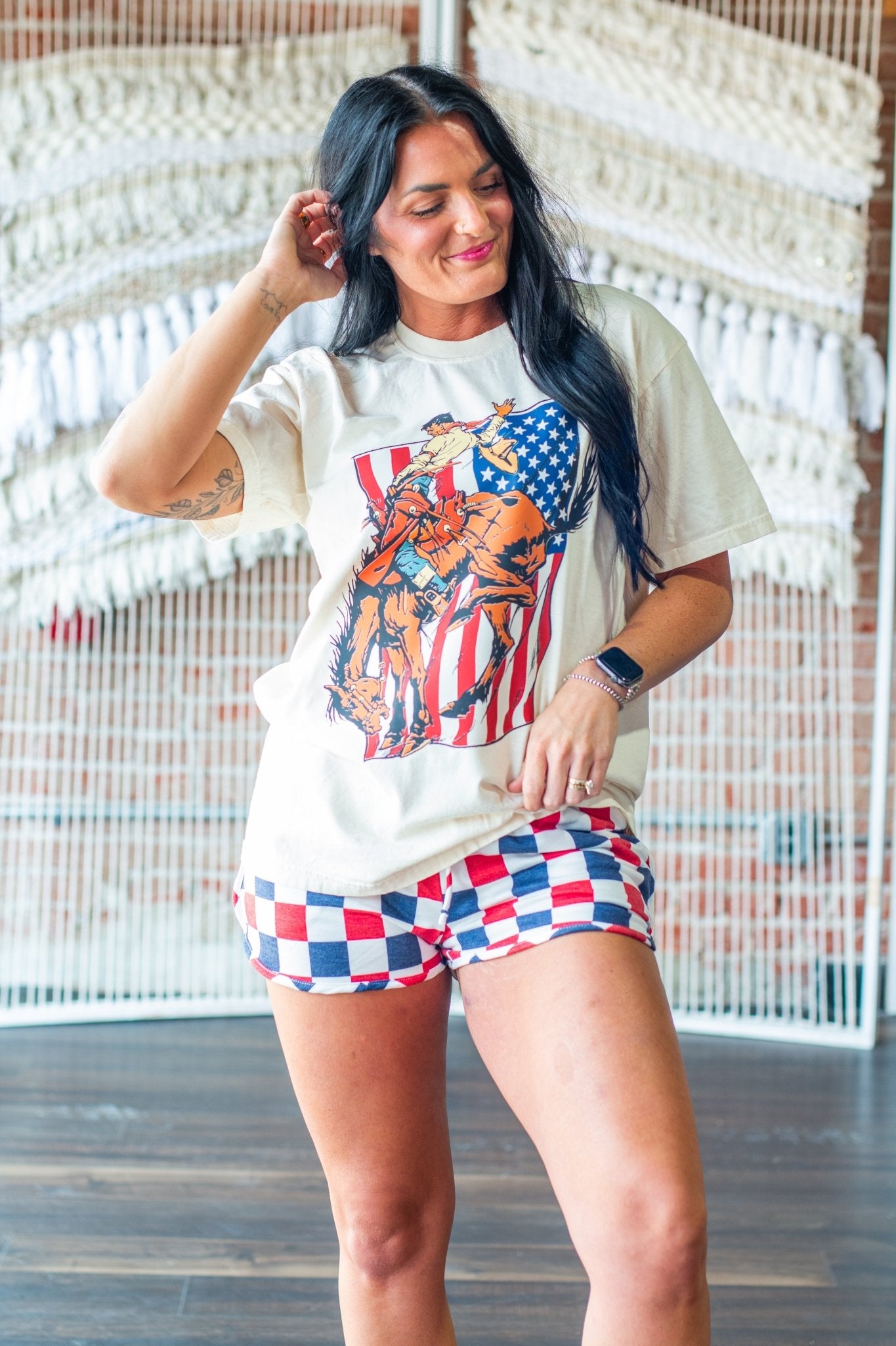 The American Bronc: Vintage Western Graphic Tee - Southern Chic Tees & Boutique