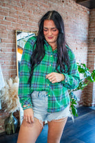 The "Better Than His" Oversized Plaid Flannel Shirt - Southern Chic Tees & Boutique