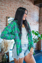 The "Better Than His" Oversized Plaid Flannel Shirt - Southern Chic Tees & Boutique