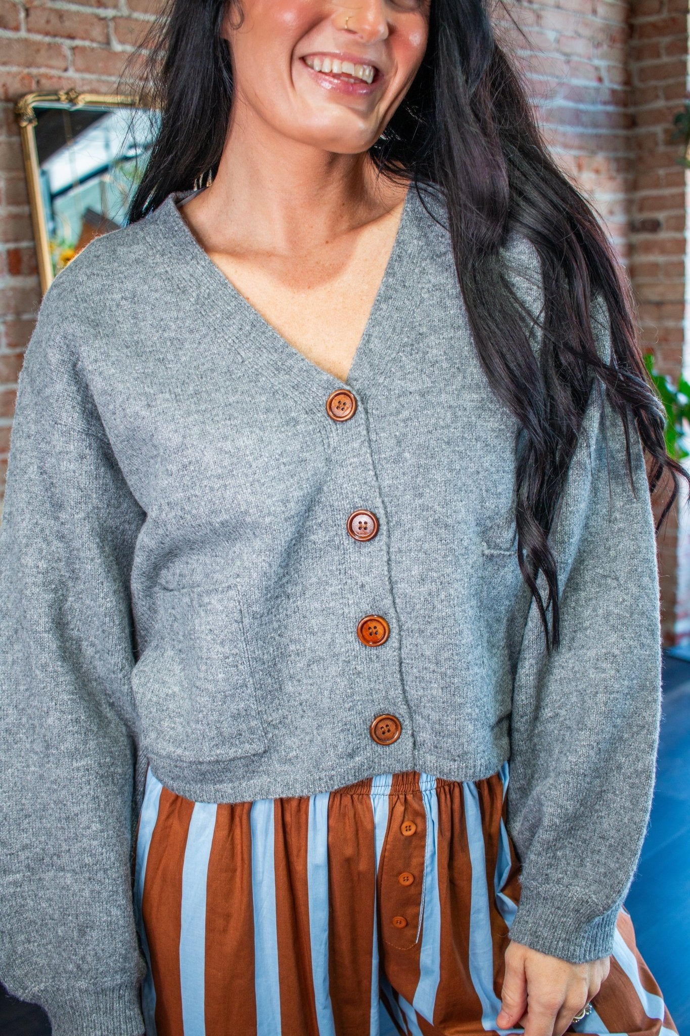 The Cozy-Chic V-Neck Button-Up Knit Cardigan - Southern Chic Tees & Boutique
