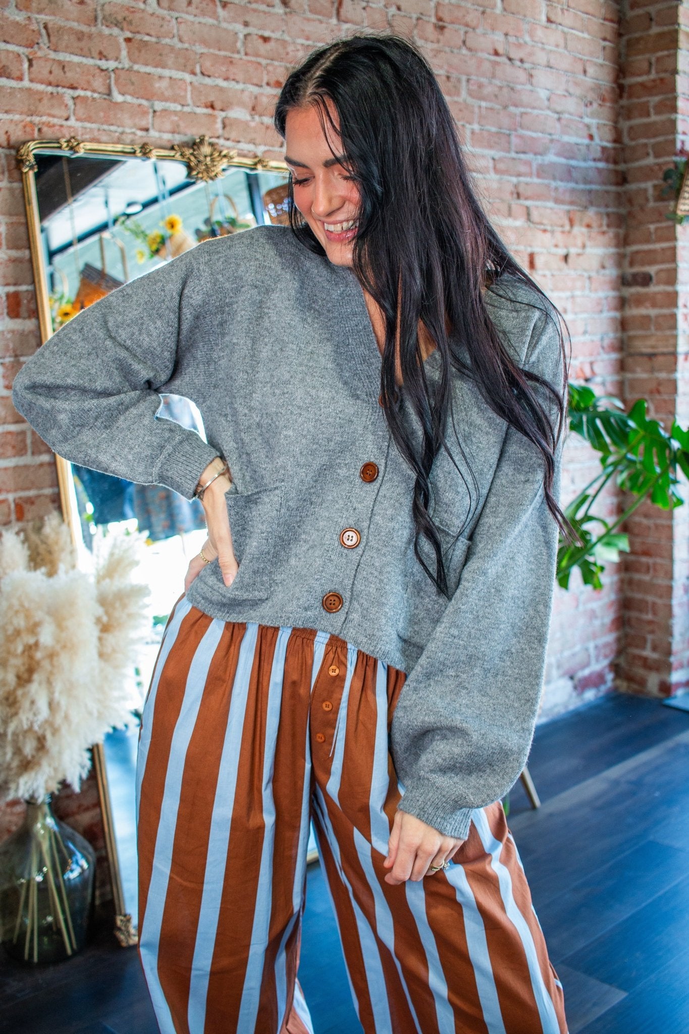 The Cozy-Chic V-Neck Button-Up Knit Cardigan - Southern Chic Tees & Boutique