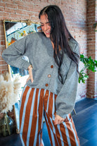 The Cozy-Chic V-Neck Button-Up Knit Cardigan - Southern Chic Tees & Boutique