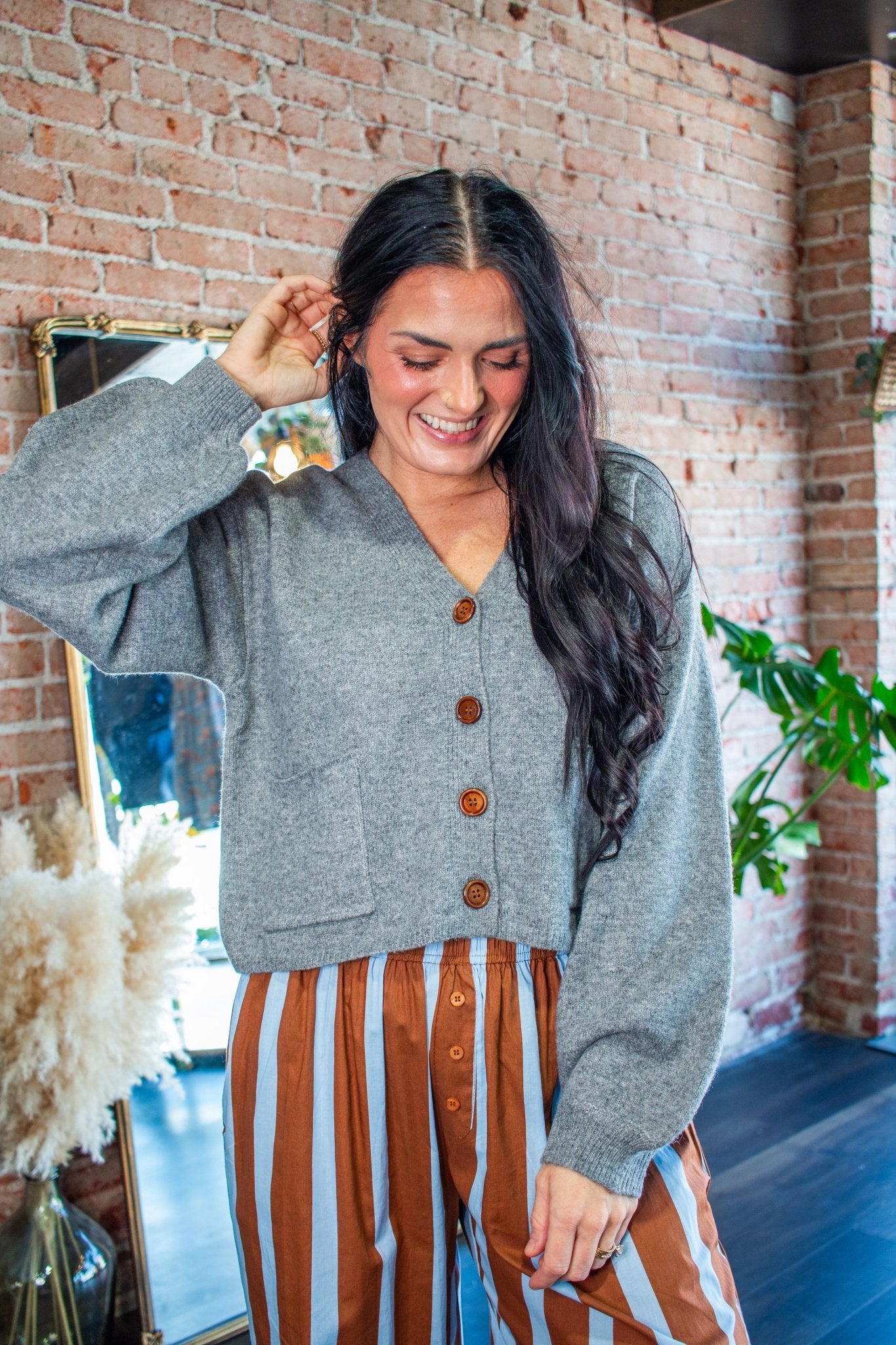 The Cozy-Chic V-Neck Button-Up Knit Cardigan - Southern Chic Tees & Boutique