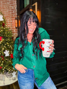 The Everyday Essential Shacket | Hunter Green - Southern Chic Tees & Boutique