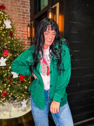 The Everyday Essential Shacket | Hunter Green - Southern Chic Tees & Boutique