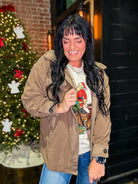 The Everyday Essential Shacket | Mocha - Southern Chic Tees & Boutique