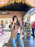 The Everyday Essential Shacket | Mocha - Southern Chic Tees & Boutique