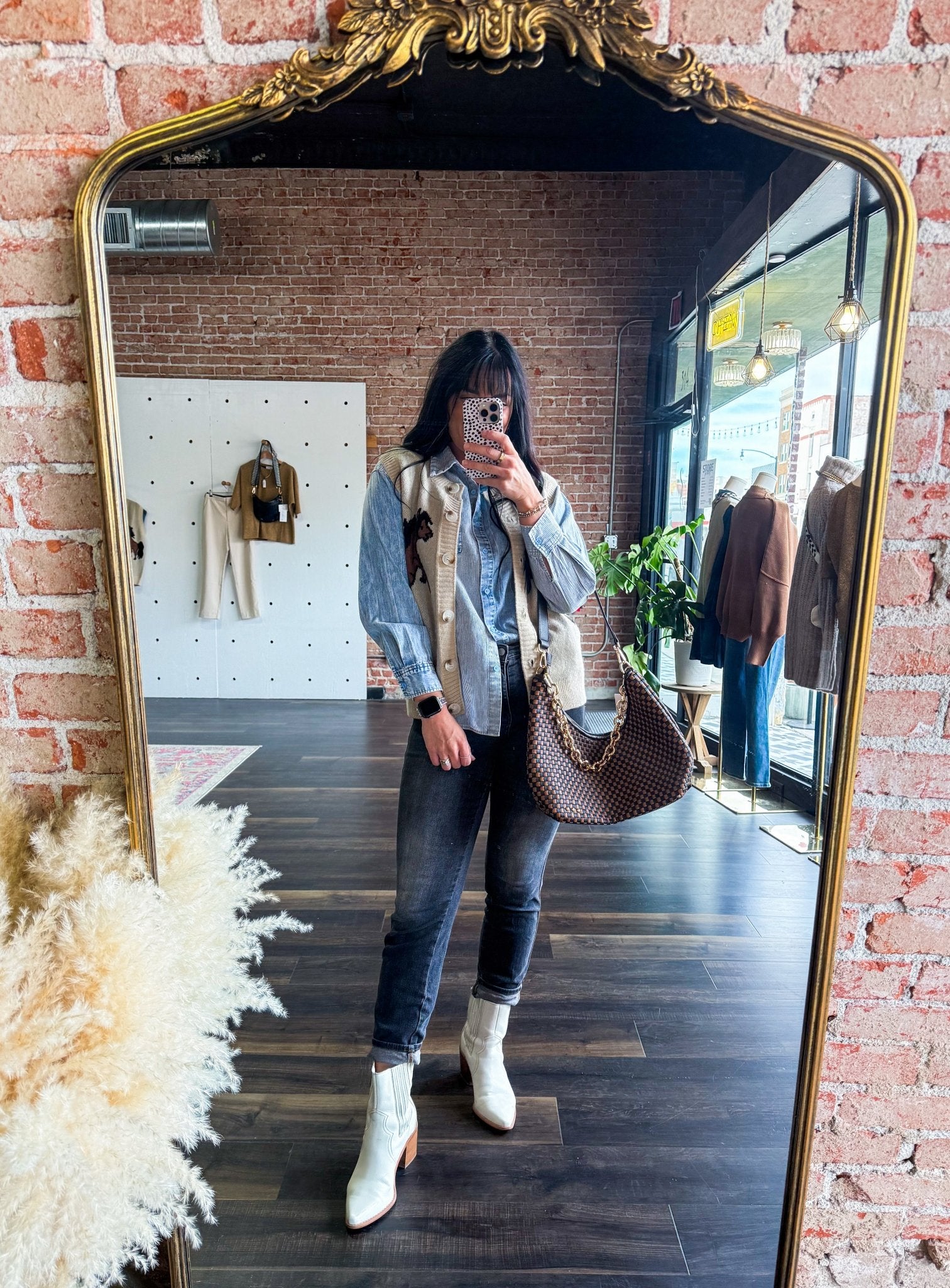 The Stable Side Sweater Vest - Southern Chic Tees & Boutique