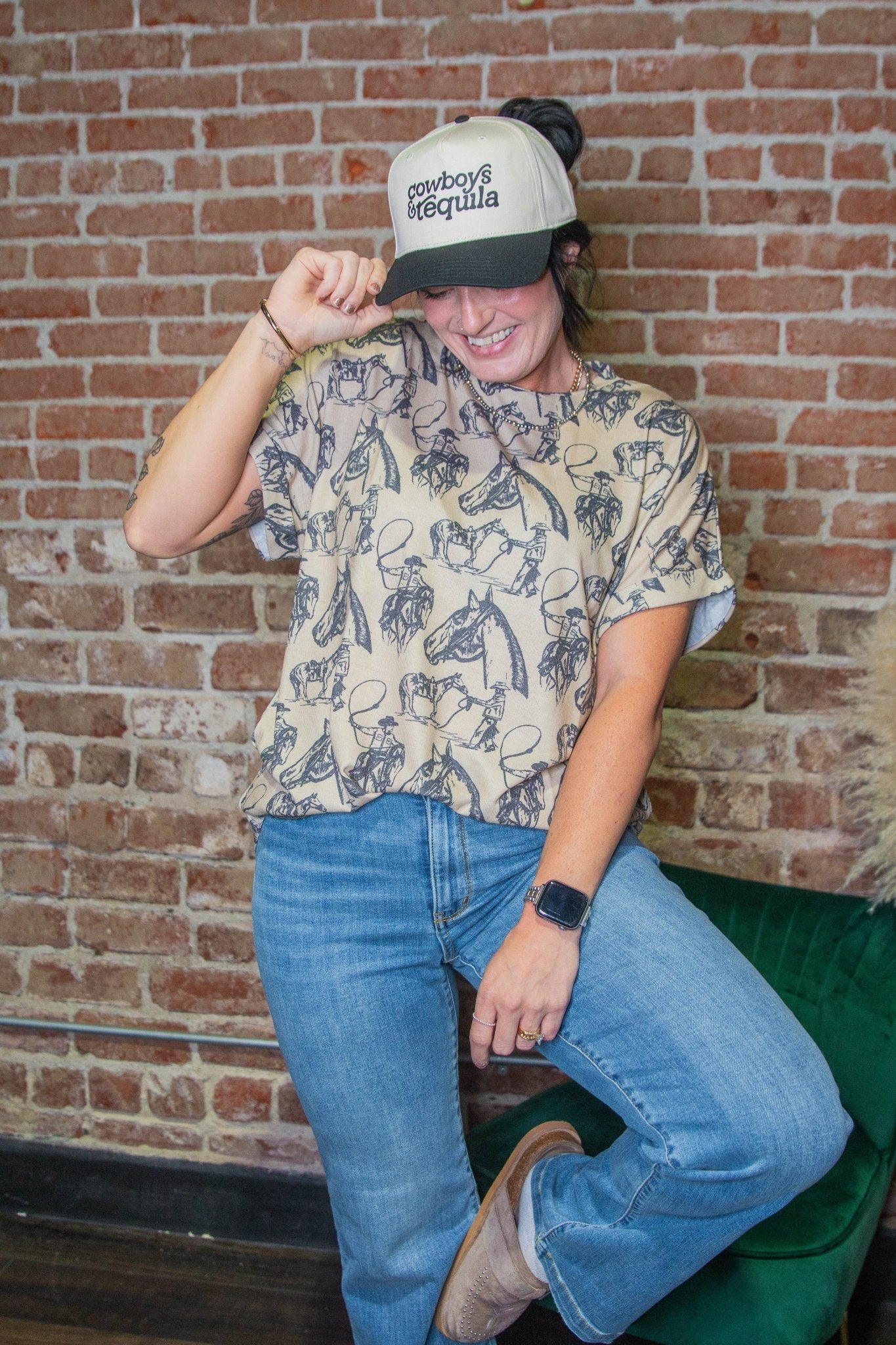 The Way of Life Cuffed Shirt - Southern Chic Tees & Boutique