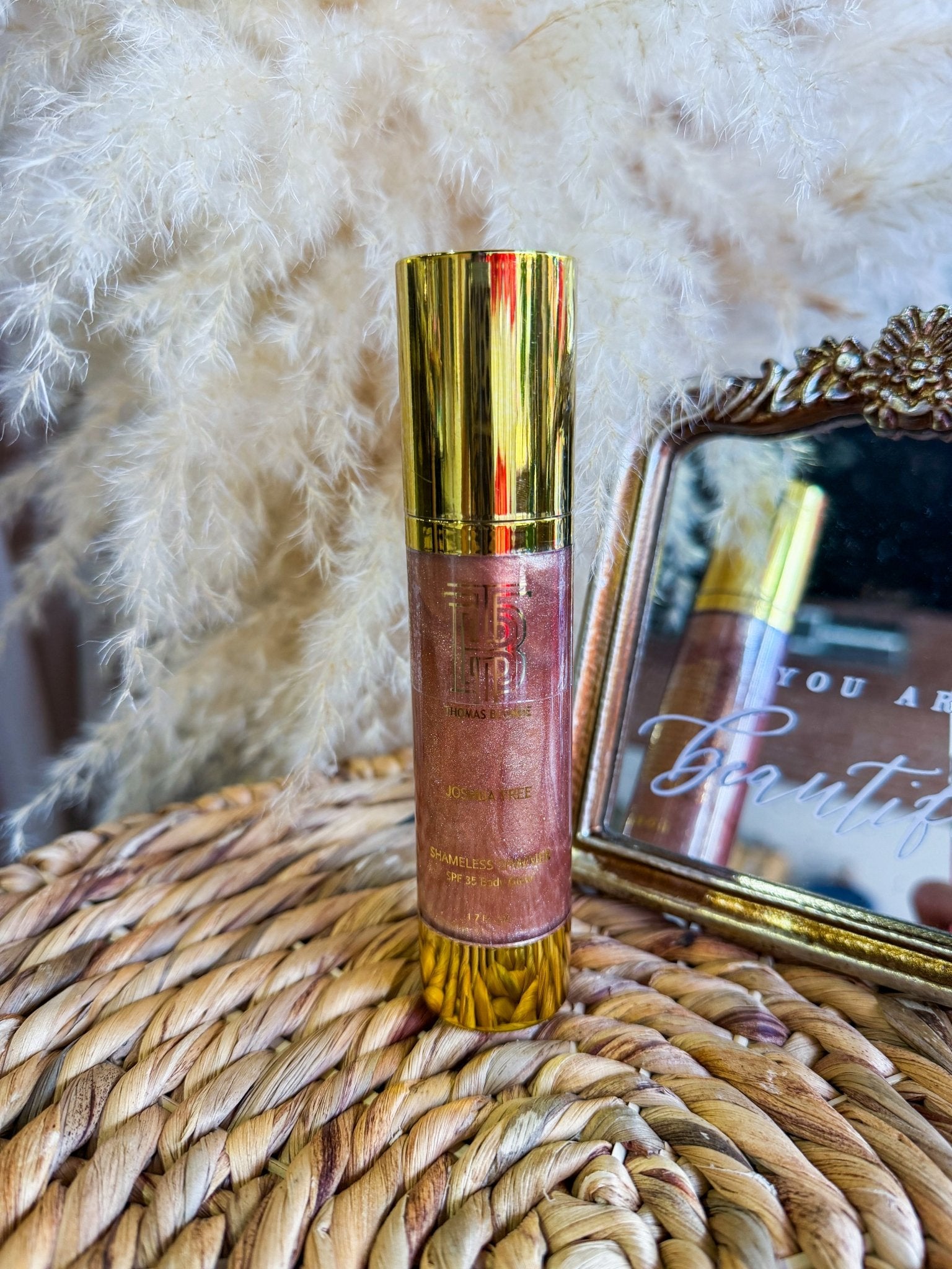 Thomas Blonde "Shameless Shimmer" Body Glow Sunscreen | Joshua Tree - Southern Chic Tees & Boutique