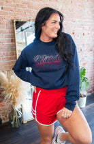 Tiger Recycled Butter Soft Active Shorts | Red - Southern Chic Tees & Boutique