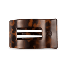 Tortoise Teleties Rectangle Flat Clip - Southern Chic Tees & Boutique