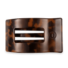 Tortoise Teleties Rectangle Flat Clip - Southern Chic Tees & Boutique