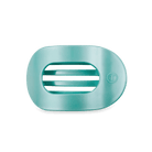 Totally Turquoise Flat Round Hair Clip - Southern Chic Tees & Boutique