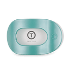 Totally Turquoise Flat Round Hair Clip - Southern Chic Tees & Boutique