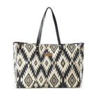 Tribal Spirit Adventure Weekender Bag In Black & White - Southern Chic Tees & Boutique
