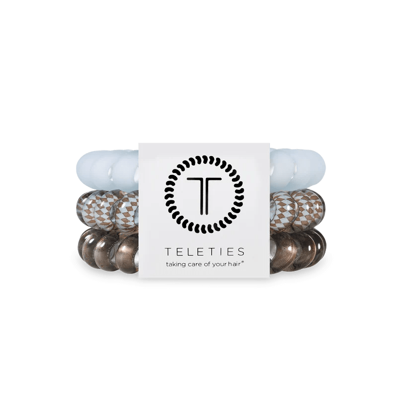 Truly Taupe Large Teleties Hair Ties - Southern Chic Tees & Boutique