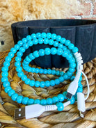 Turquoise Phone Charger - Southern Chic Tees & Boutique