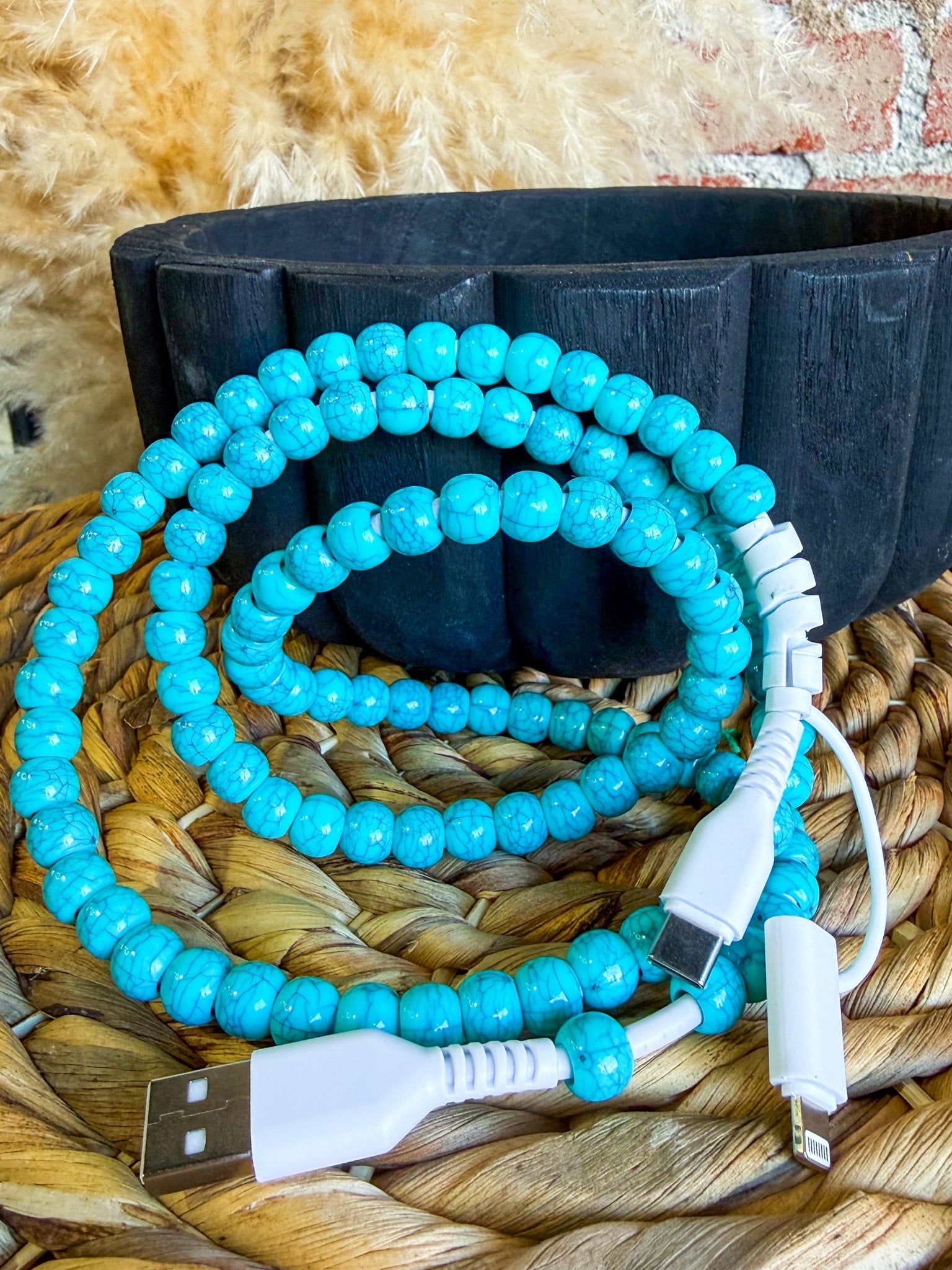 Turquoise Phone Charger - Southern Chic Tees & Boutique